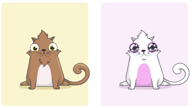 yptoKitties(クリプトキティー)のNFT